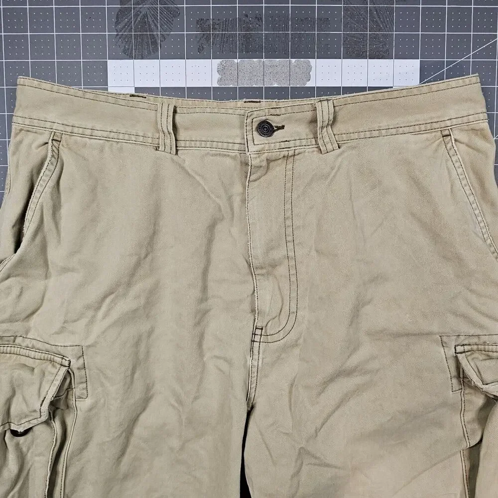 Vintage Polo Ralph Lauren Cargo Shorts Mens 34 Relaxed Skater Y2K Preppy Utility